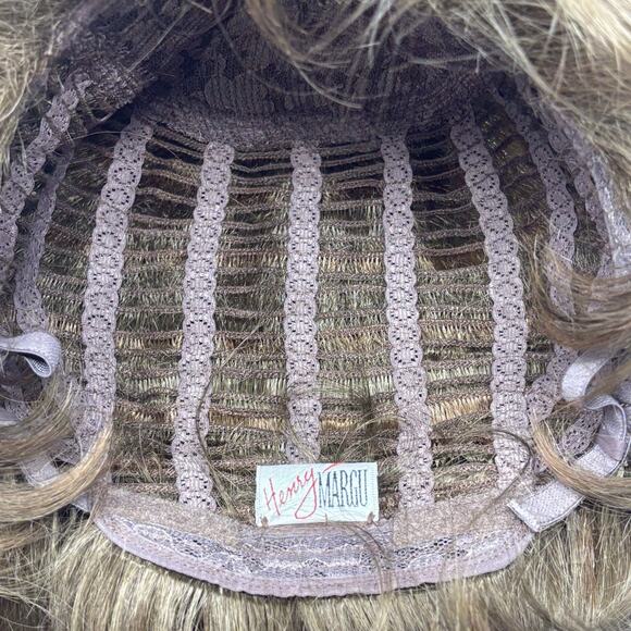 Henry Margu Synthetic Wig Short Layer 100% Modacrylic Fiber MIJ VTG Auburn Brown - Picture 6 of 12